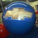 Large helium balloon - Chevy logo